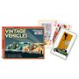 Piatnik Set de 2 jeux de 55 cartes : Vintage Vehicules