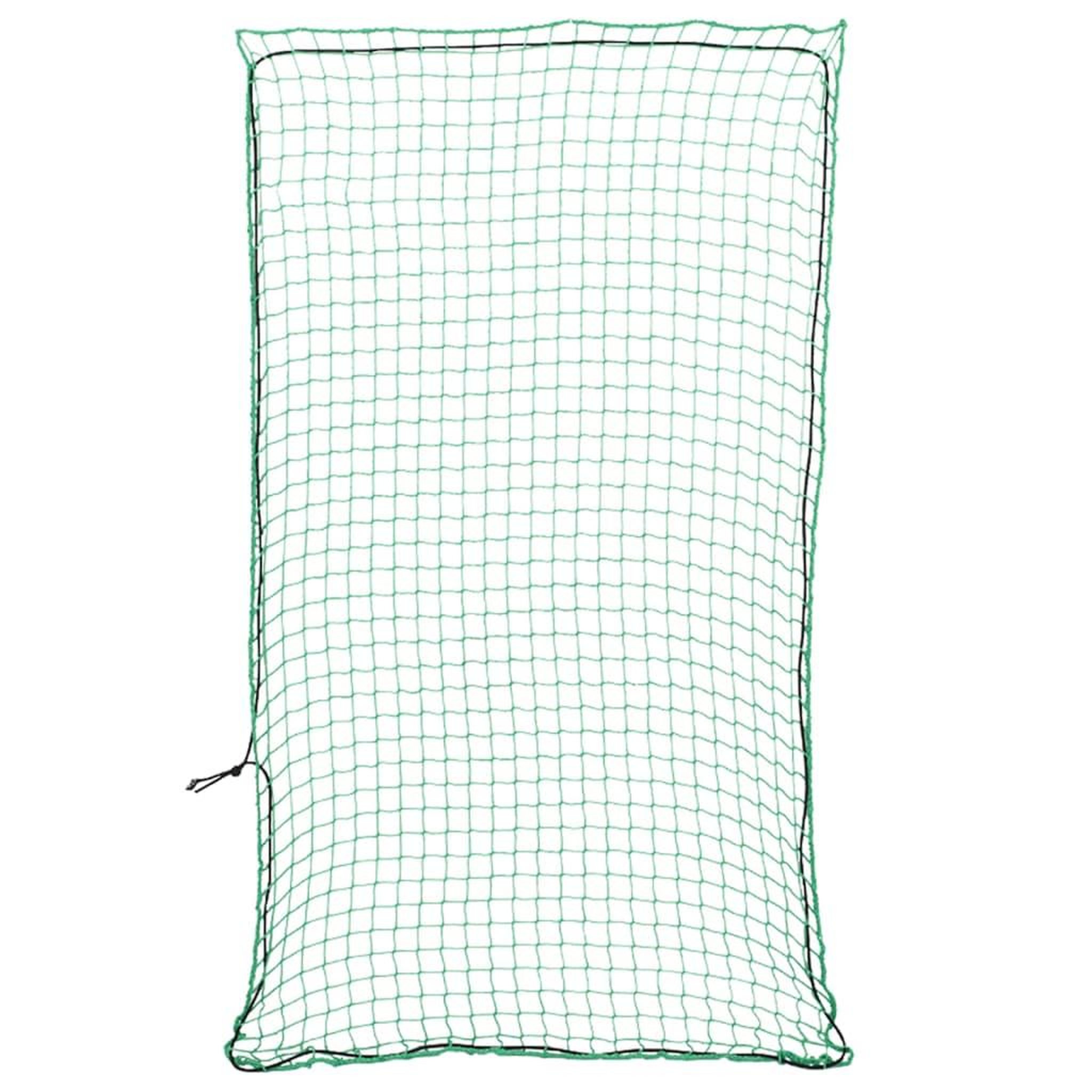 VIDAXL Filet pour remorque avec corde elastique vert 3,5x2 m PP