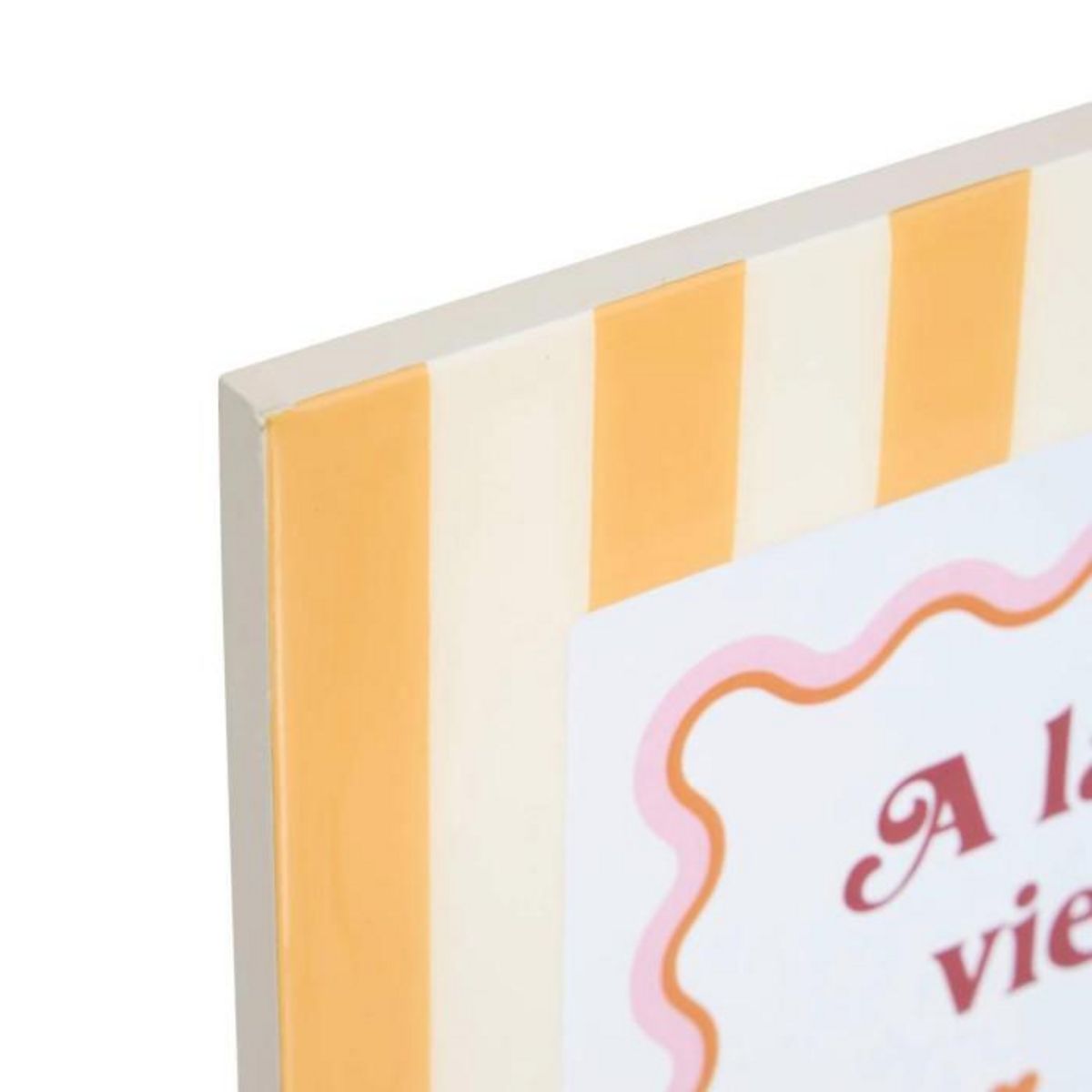 ATMOSPHERA Cadre Photo Déco  Chéri  13x18cm Jaune