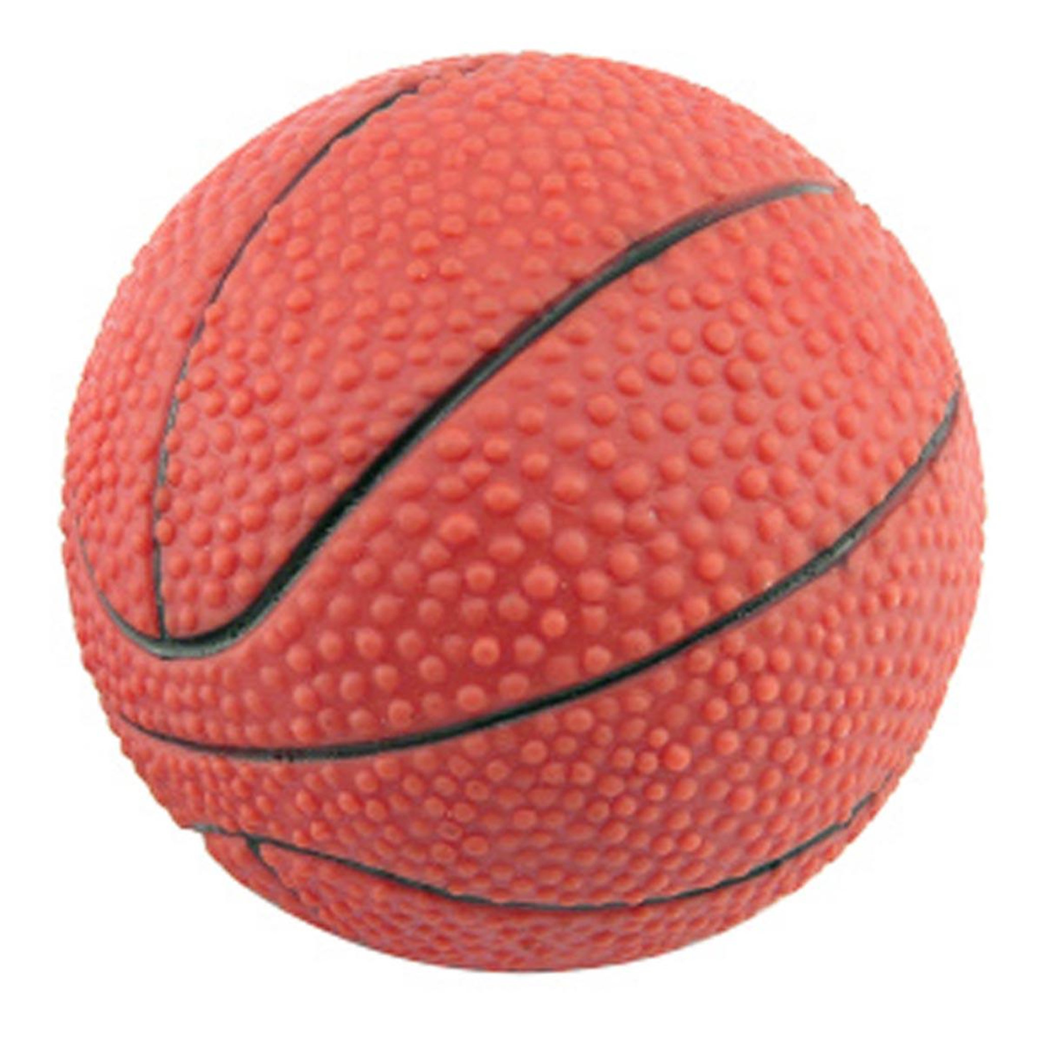 LOVE STORY Jouet pour chien  balle de basket  7cm rouge