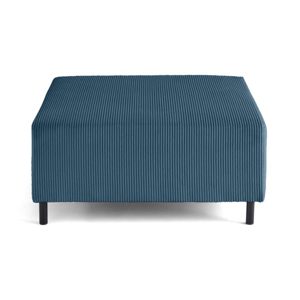 LISA DESIGN Edinburg - pouf modulable - en velours côtelé