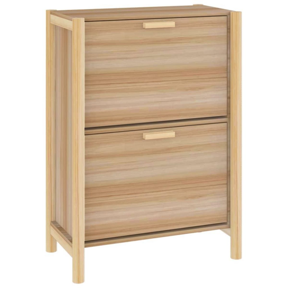 VIDAXL Armoire a chaussures 57,5x33x80 cm Bois d'ingenierie