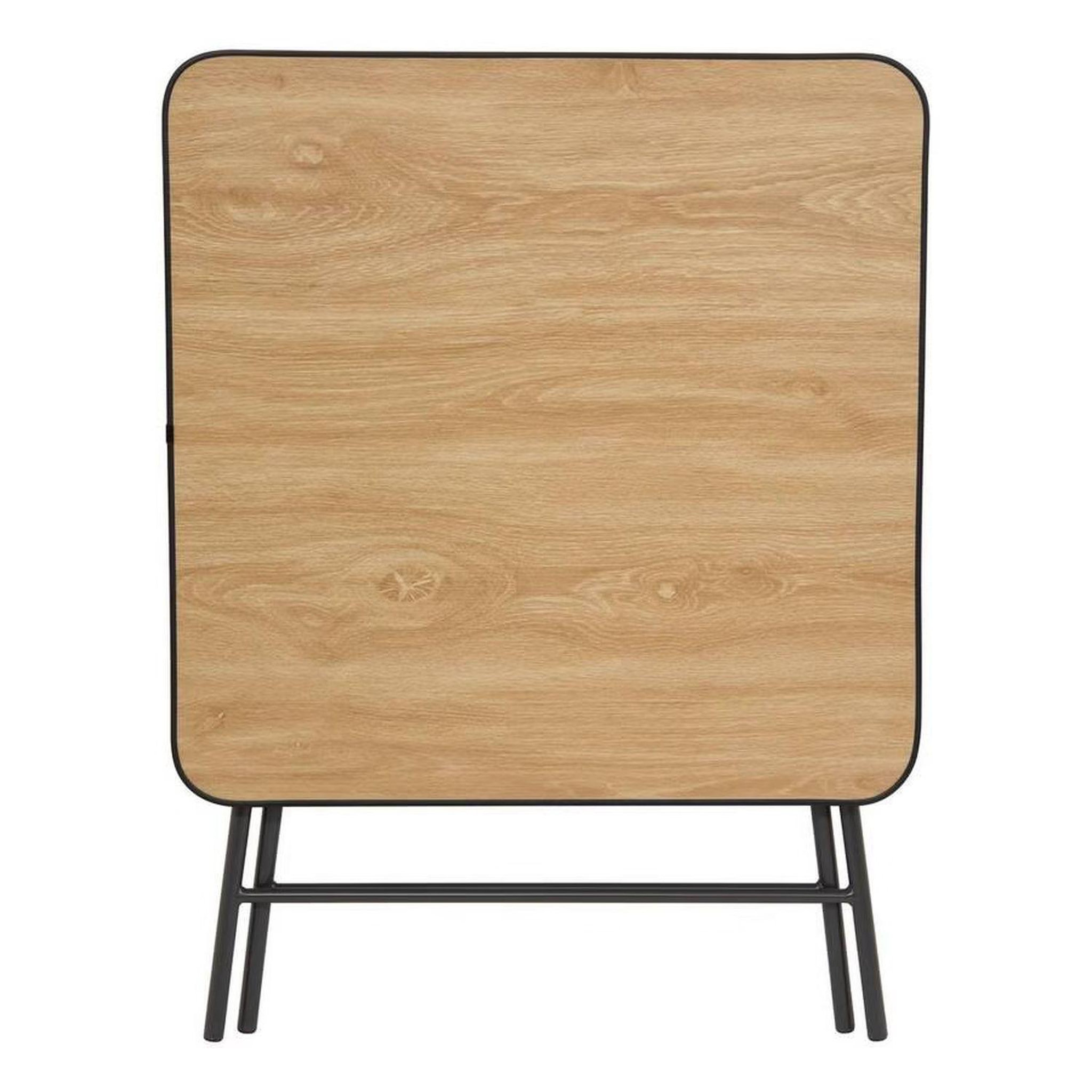 Voir la diapositive 3 : FIVE Table pliante 4 places flexy plus - noir