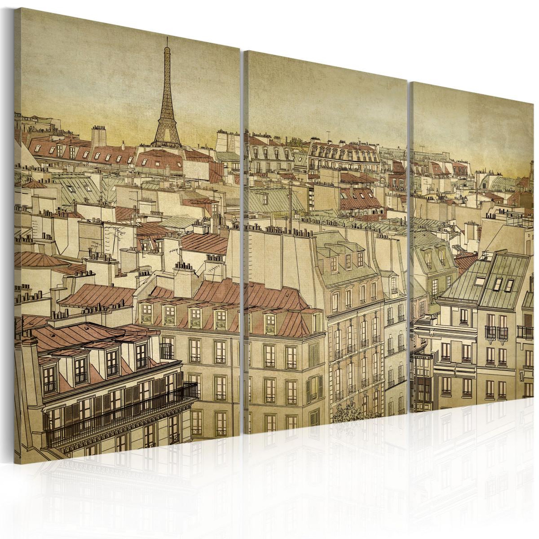 Paris Prix Tableau imprimé  paris ville de l'harmonie. Coloris disponibles : Multicolore