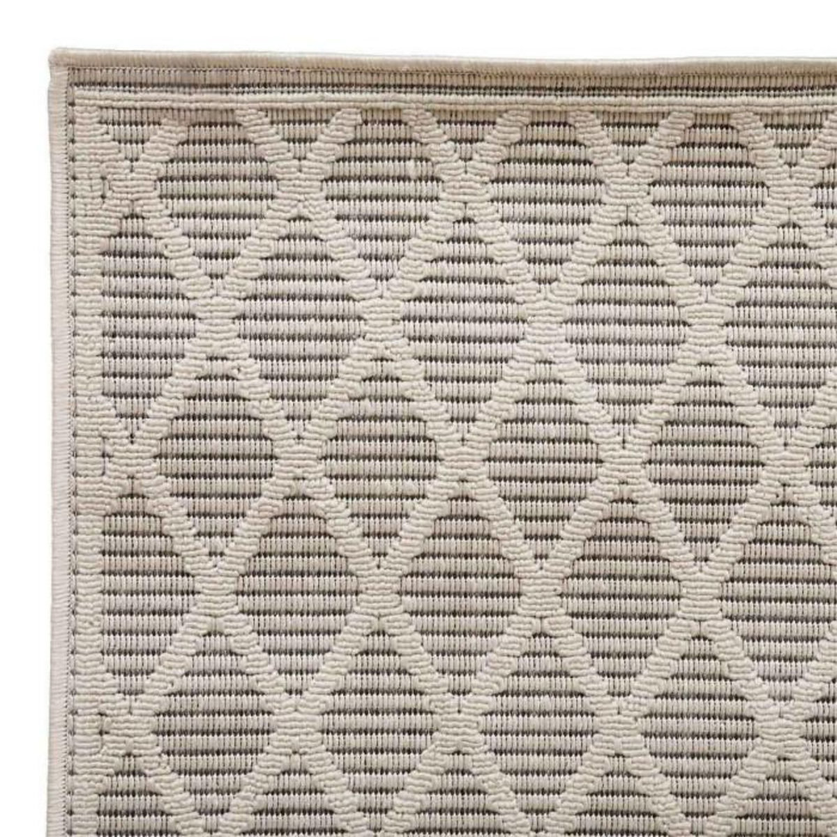 ATMOSPHERA Tapis Déco Imprimé  Gray  120x170cm Gris