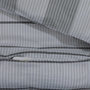 Voir la diapositive 4 : VIDAXL Ensemble de housse de couette Gris 225x220 cm Coton