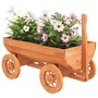 Voir la diapositive 3 : VIDAXL Chariot decoratif 70x43x54 cm bois massif de sapin