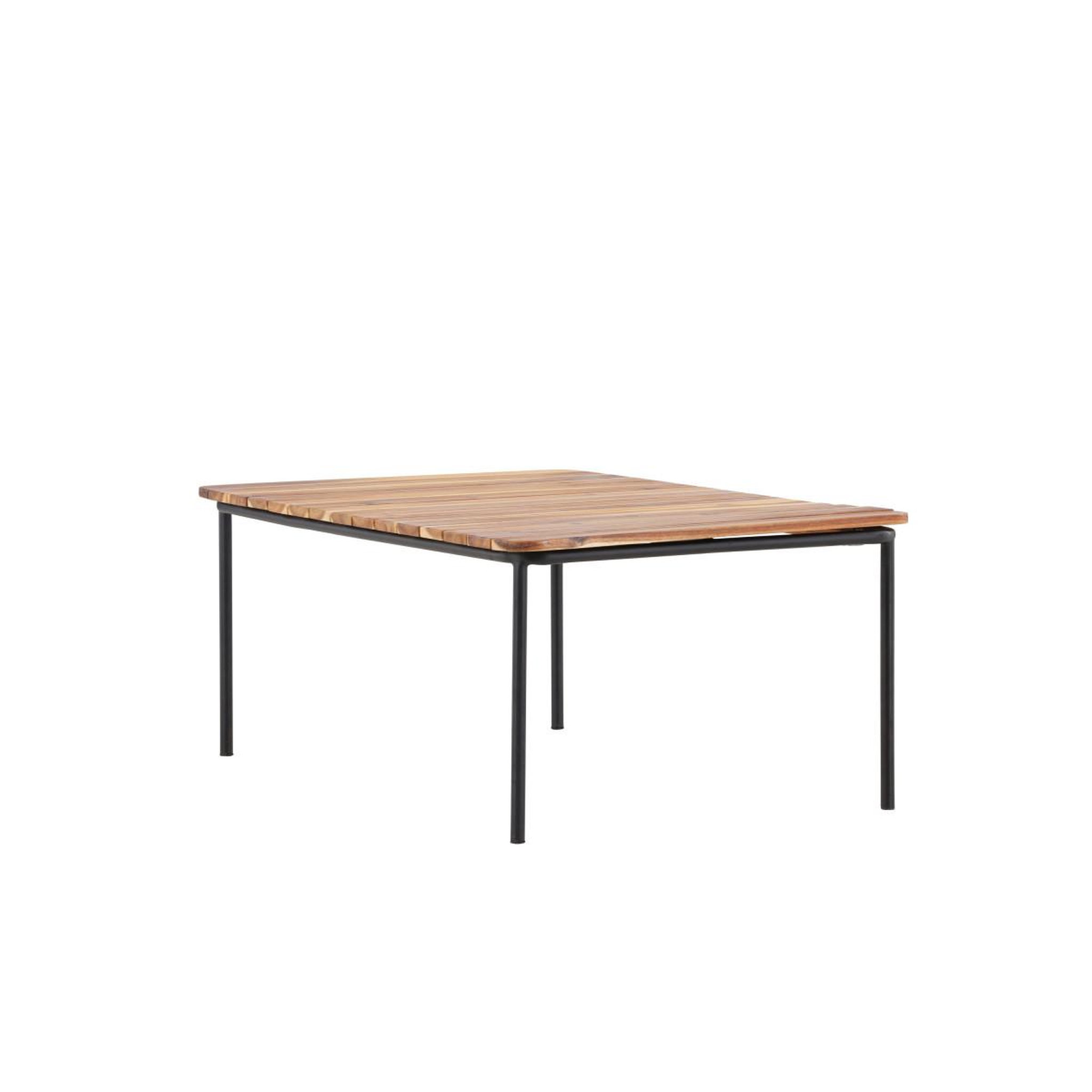 Voir la diapositive 3 : Paris Prix Table basse de jardin en bois  penh  100cm naturel