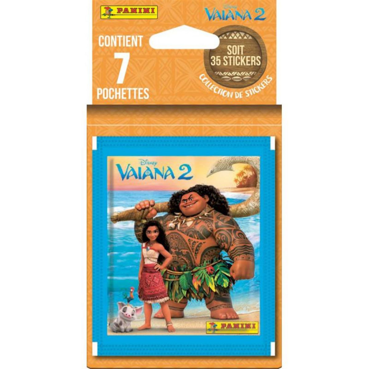 Panini Carte à collectionner Panini Vaiana 2 Blister 7 pochettes