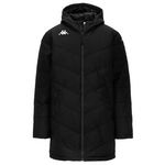 KAPPA Parka e Homme Kappa Giambolo. Coloris disponibles : Noir
