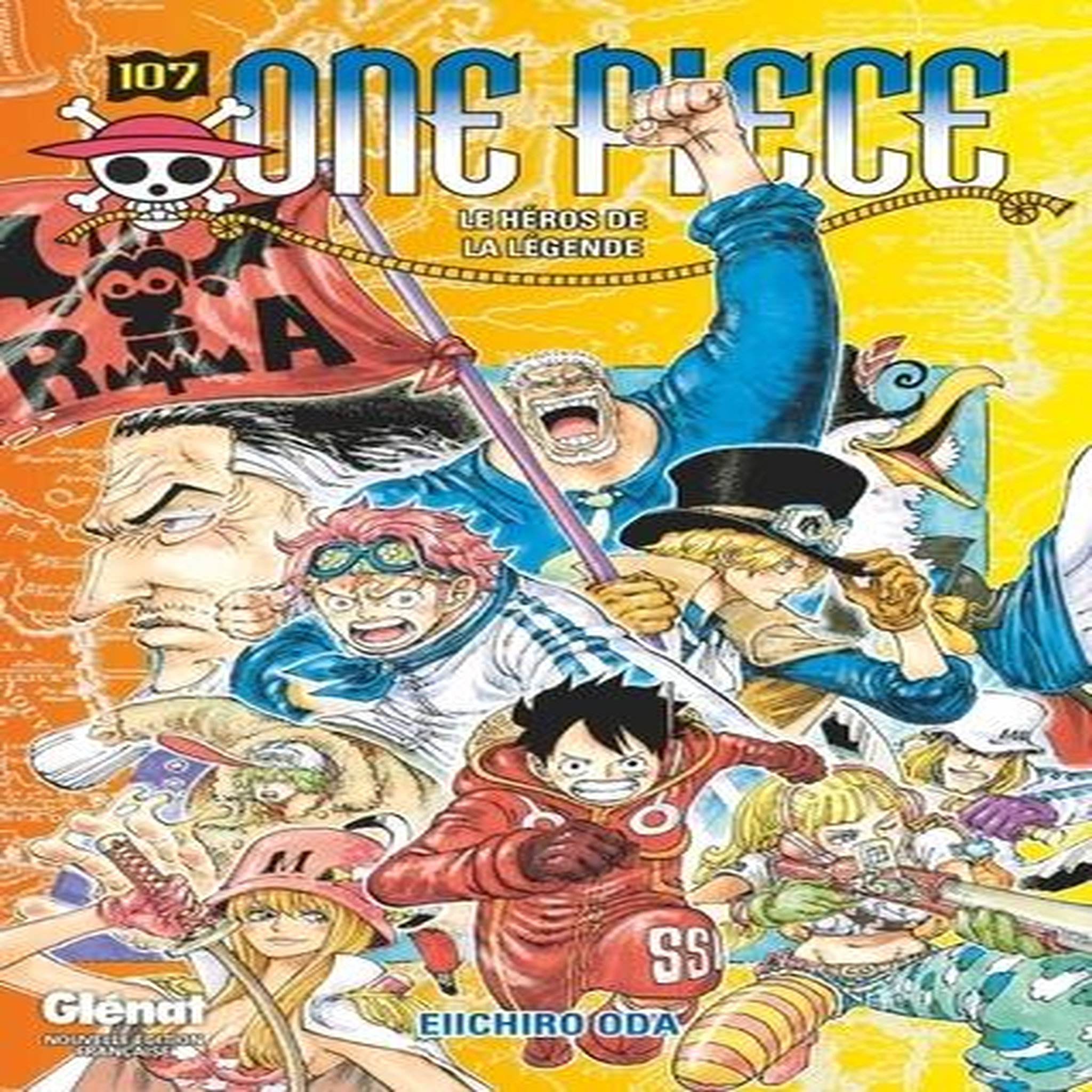 ONE PIECE TOME 107 : LE HEROS DE LA LEGENDE, Oda Eiichirô