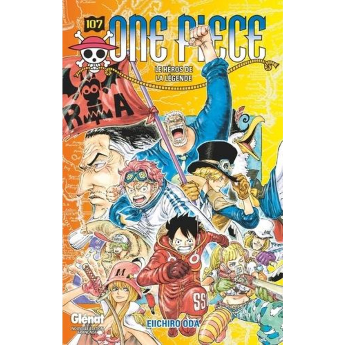 ONE PIECE TOME 107 : LE HEROS DE LA LEGENDE, Oda Eiichirô