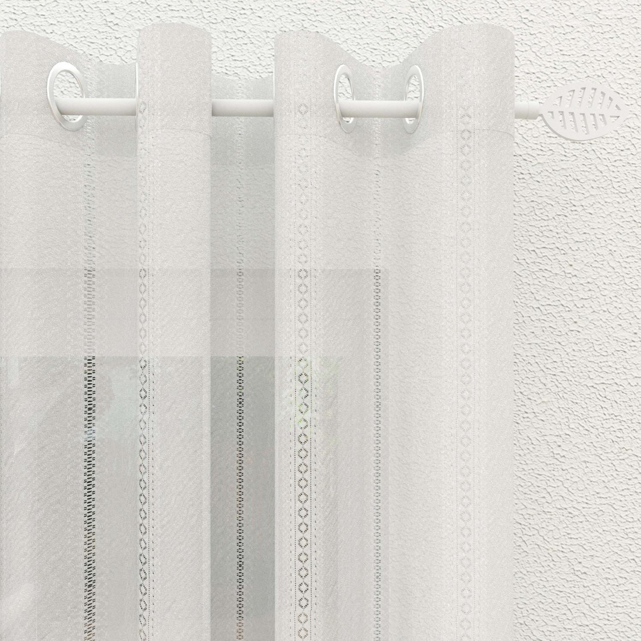 SOLEIL D'OCRE Voile à oeillets 135x250 cm CHARLOTTE, par Soleil d'Ocre
