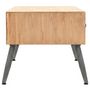 Voir la diapositive 4 : VIDAXL Table basse Bois massif de sapin 115x55x50 cm