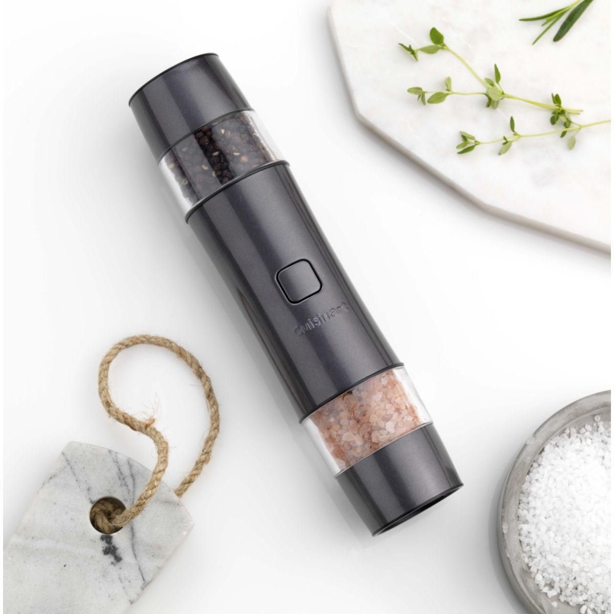 Cuisinart Duo moulins à poivre et sel electrique Midnight blue