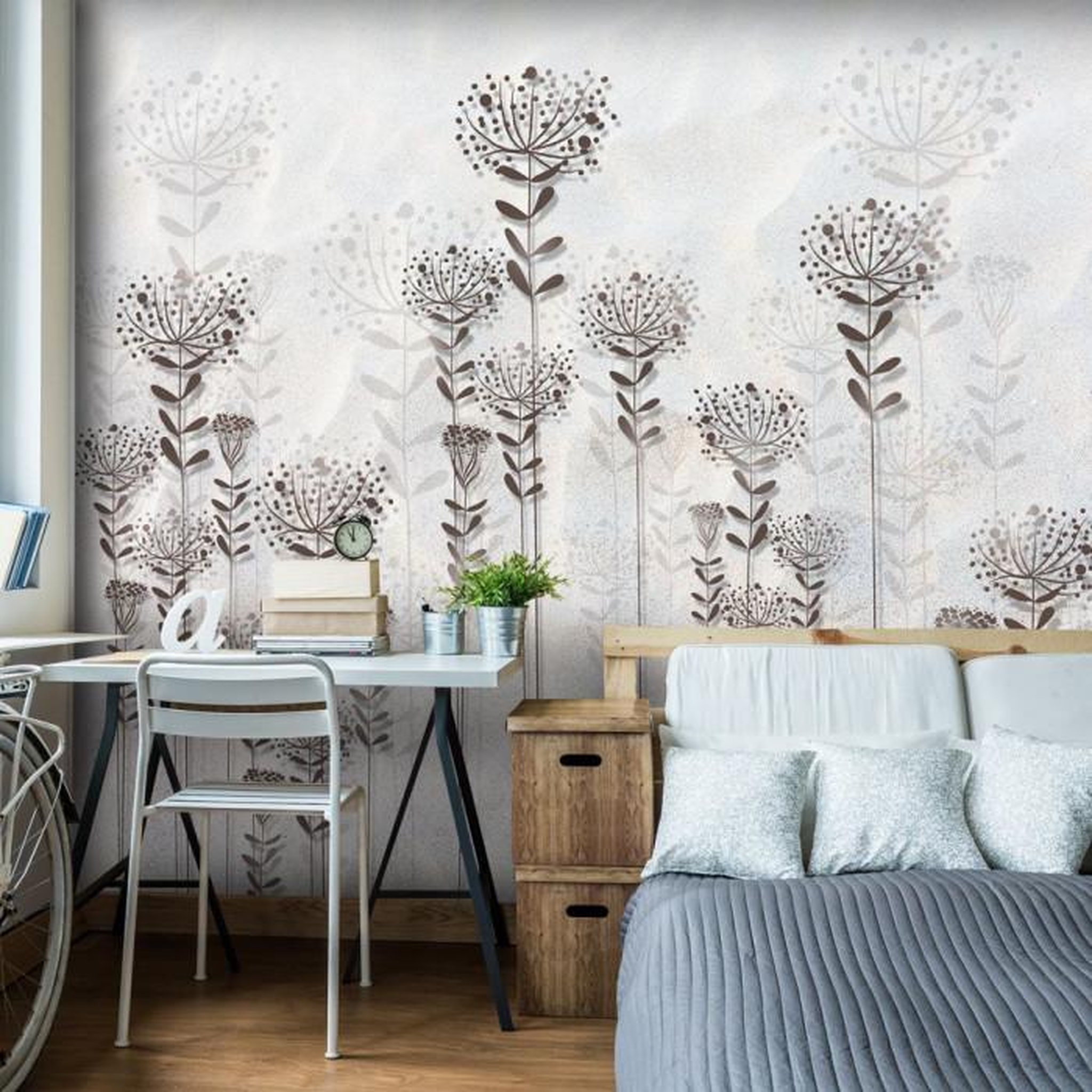 Paris Prix Papier Peint  Winter Garden. Coloris disponibles : Multicolore