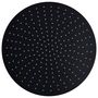 Voir la diapositive 2 : VIDAXL Pomme de douche pluie Acier inoxydable 40 cm Ronde Noir