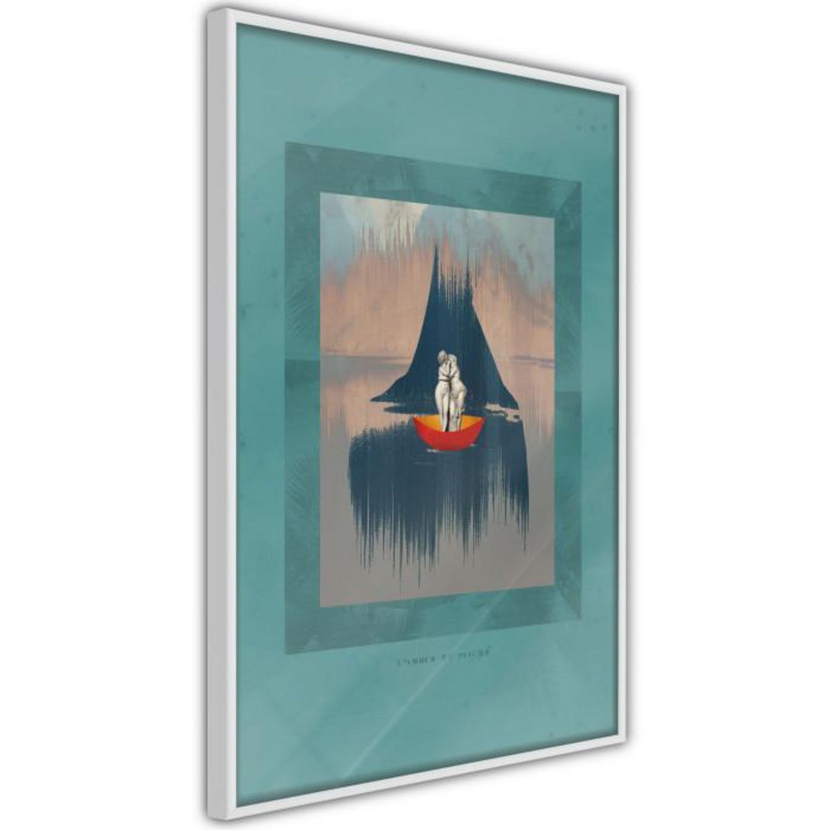 Paris Prix Affiche Murale Encadrée  Cupid and Psyche