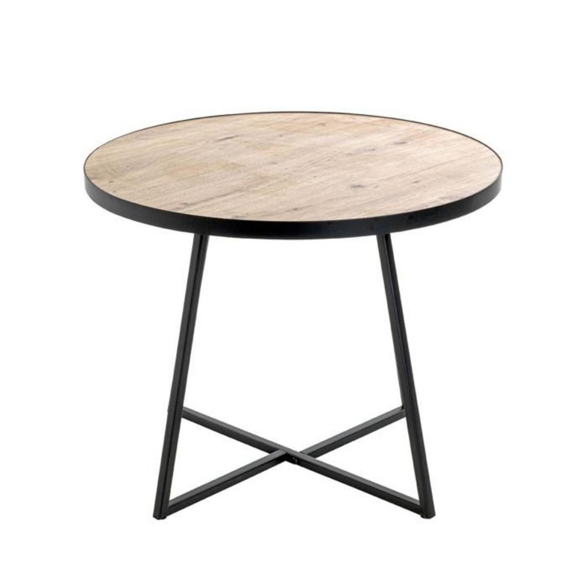 Paris Prix Table Basse  Miranda  60cm Chêne & Noir