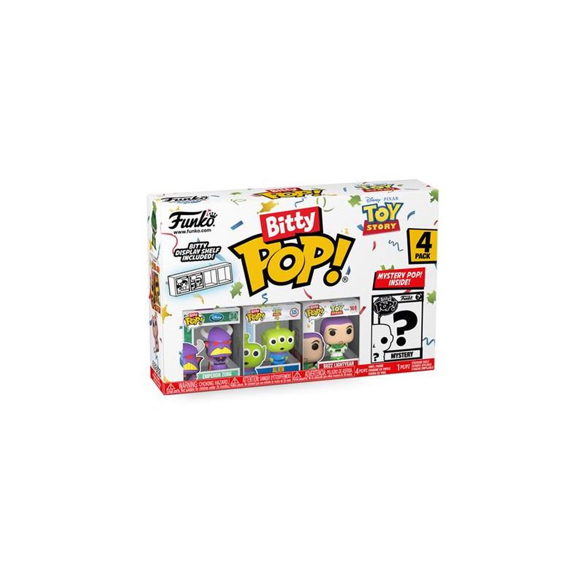 Funko Pack 4 Figurines Funko Bitty Pop Toy Story Zurg
