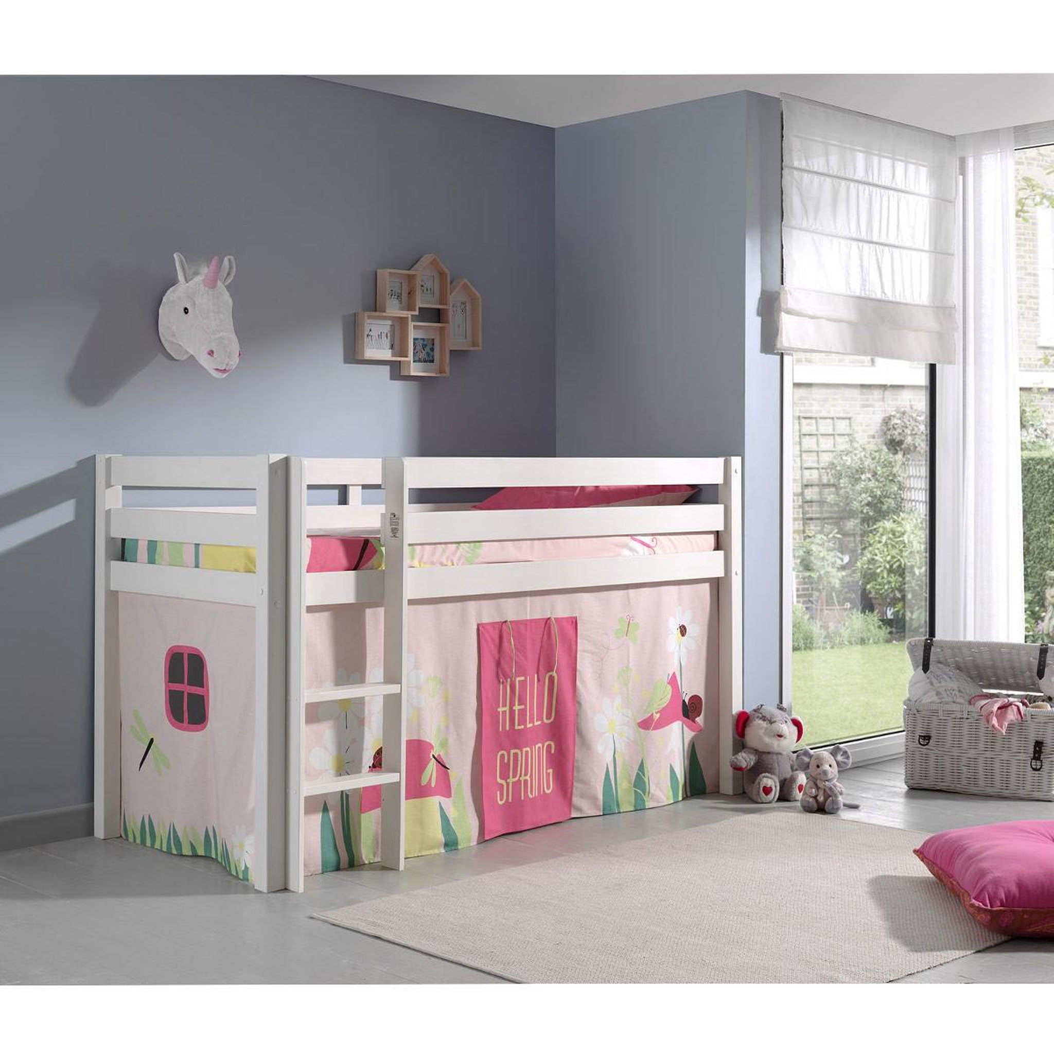 Voir la diapositive 2 : Paris Prix Lit enfant  pino spring  blanc