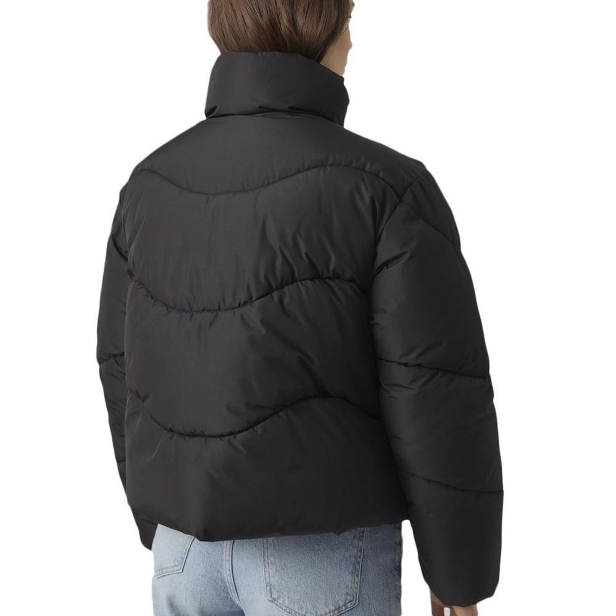 Vero Moda Doudoune Noire Femme Vero Moda Wave