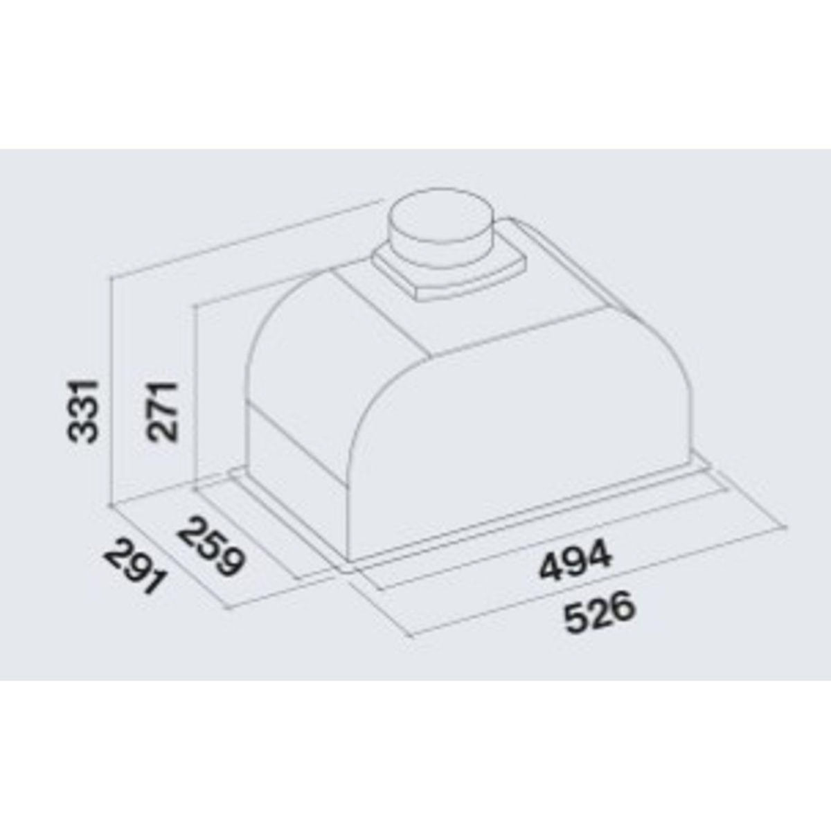 Falmec Hotte encastrable GRUPEVOP3120