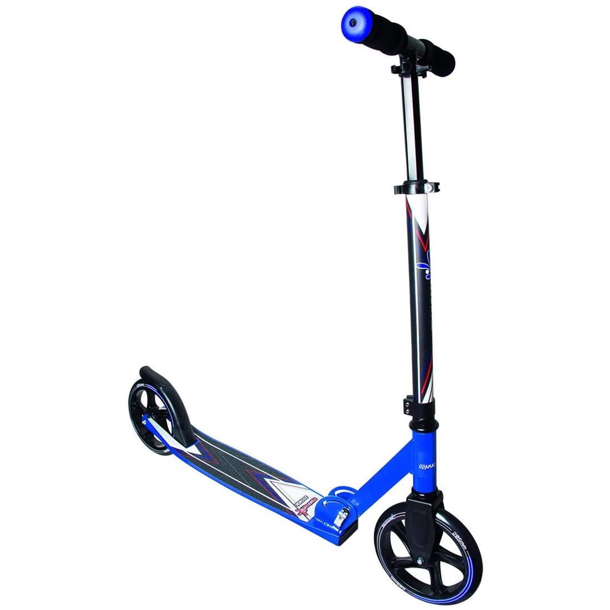 MUUWMI Aluminium Trottinette 205 mm bleue