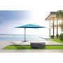 Voir la diapositive 2 : Habitat et Jardin Parasol déporté  Sun 4  - 3 x 4 m - Bleu