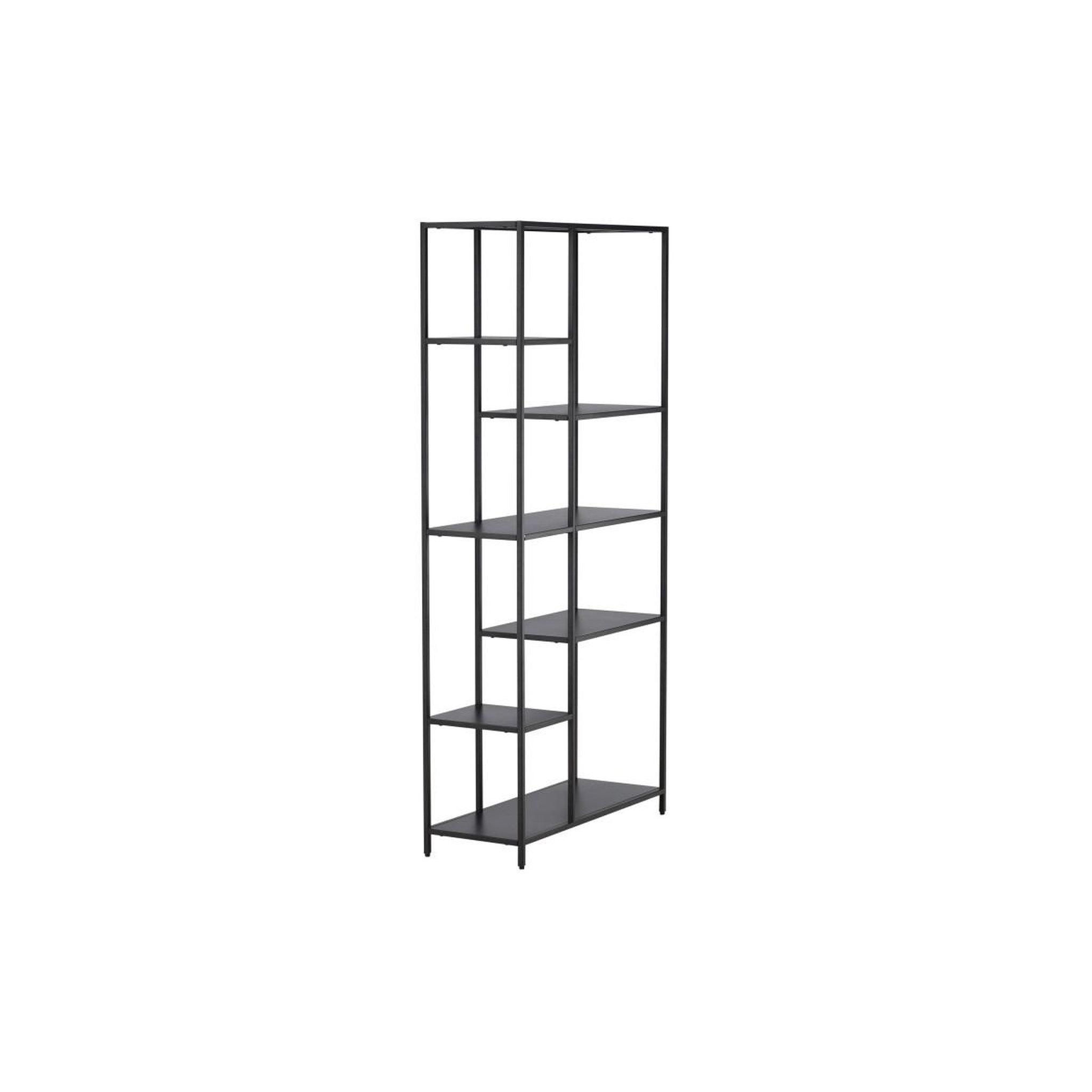 Voir la diapositive 3 : Paris Prix Étagère 6 niveaux en métal  el alto  164cm noir