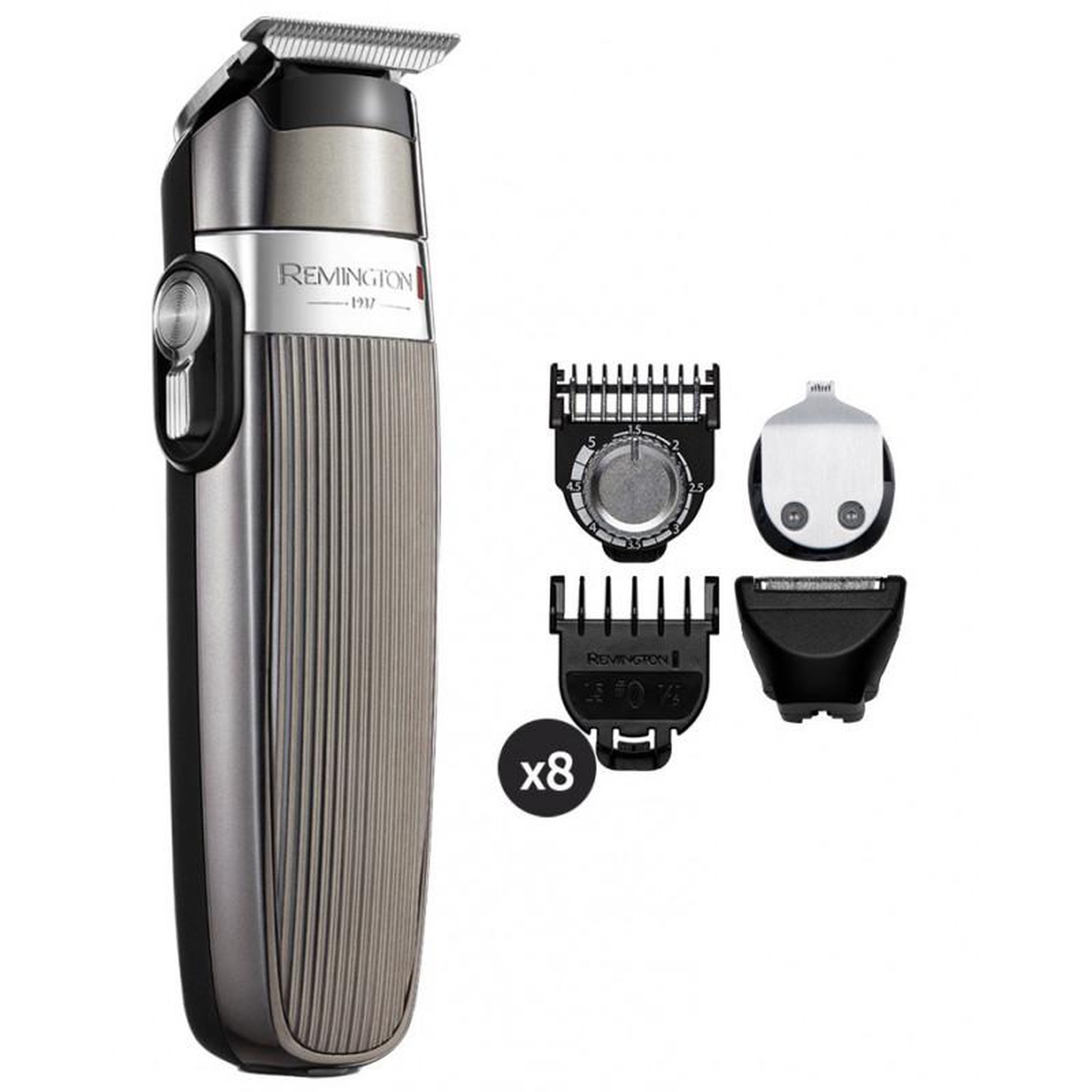 Voir la diapositive 2 : REMINGTON Tondeuse multifonctions rechargeable + secteur - pg9100