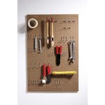 Mottez Panneau perforé MOTTEZ, H.60 x l.90 x P.0.6 cm