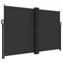 Voir la diapositive 2 : VIDAXL Auvent lateral retractable noir 160x1000 cm