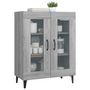 Voir la diapositive 4 : VIDAXL Buffet sonoma gris 69,5x34x90 cm bois d'ingenierie