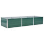 Voir la diapositive 2 : VIDAXL Lit sureleve de jardin Acier galvanise 240x80x45 cm Vert