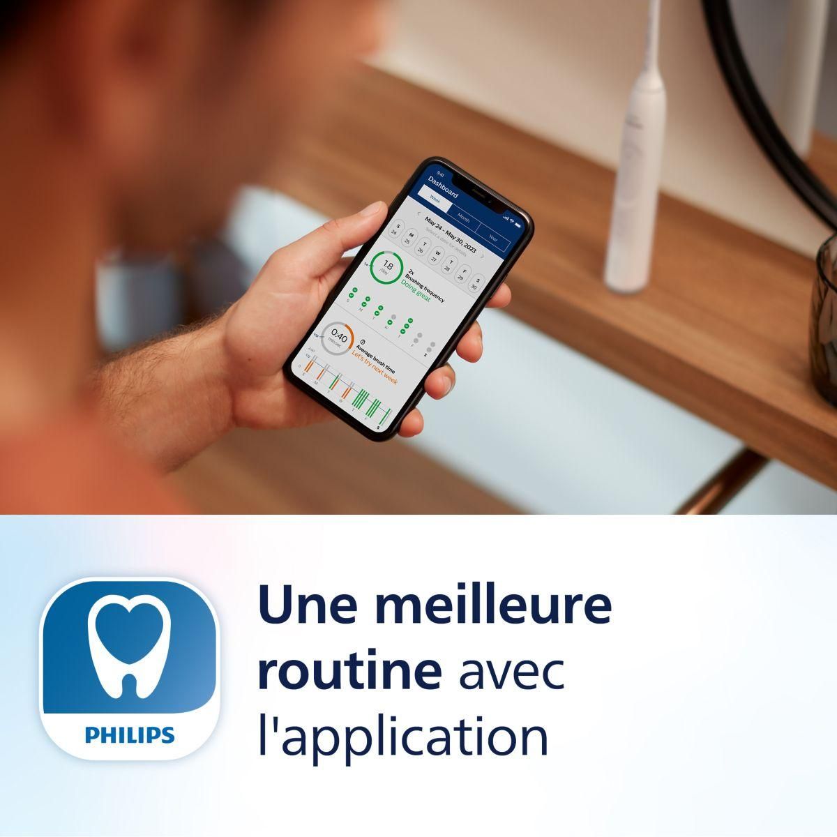 Philips Brosse à dents électrique Sonicare 7100 series HX7420/01