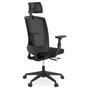 Voir la diapositive 6 : Paris Prix Fauteuil de Bureau Ergonomique  Trano  131cm Noir