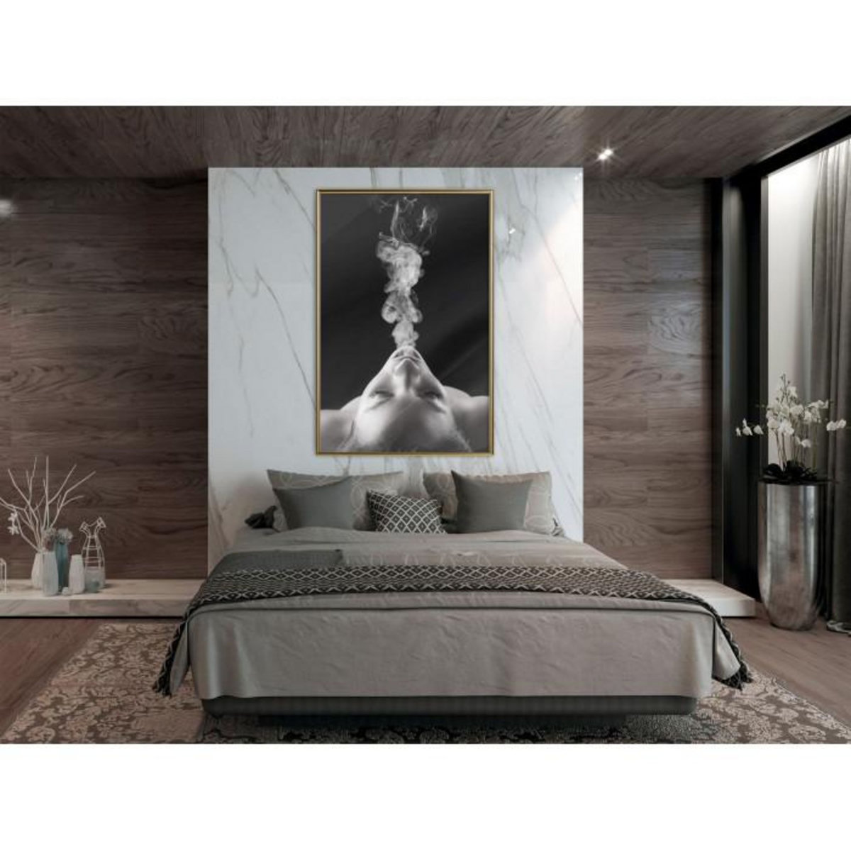 Paris Prix Affiche Murale Encadrée  Feminine Coquetry