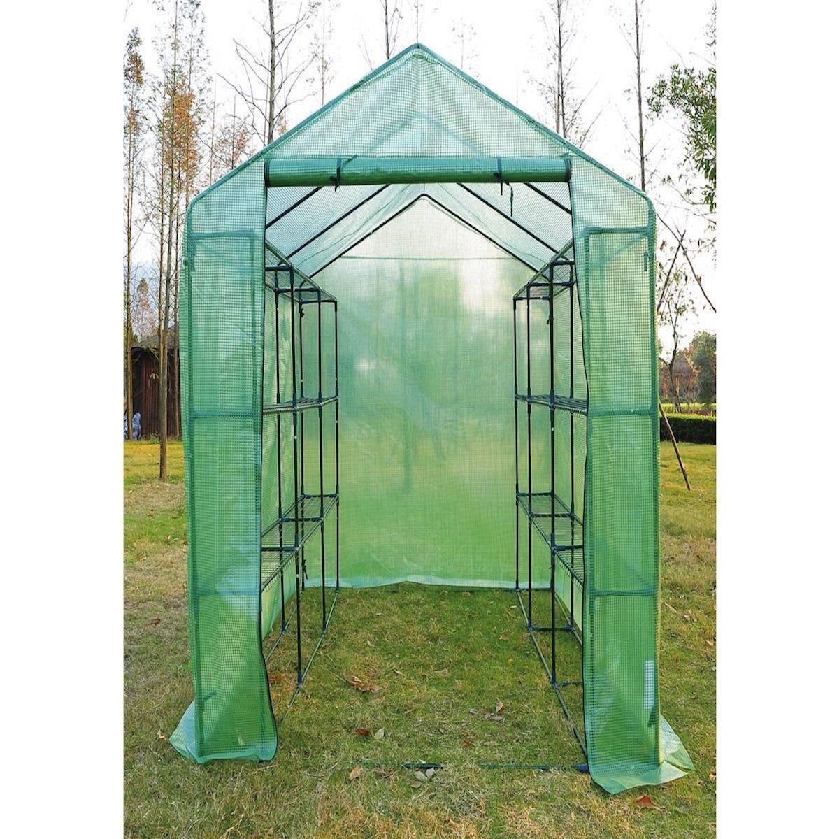 Habitat et Jardin SERRE TOMATE PETUNIA- 4.4M² - 2.5 X 1.7 X 2.1 M