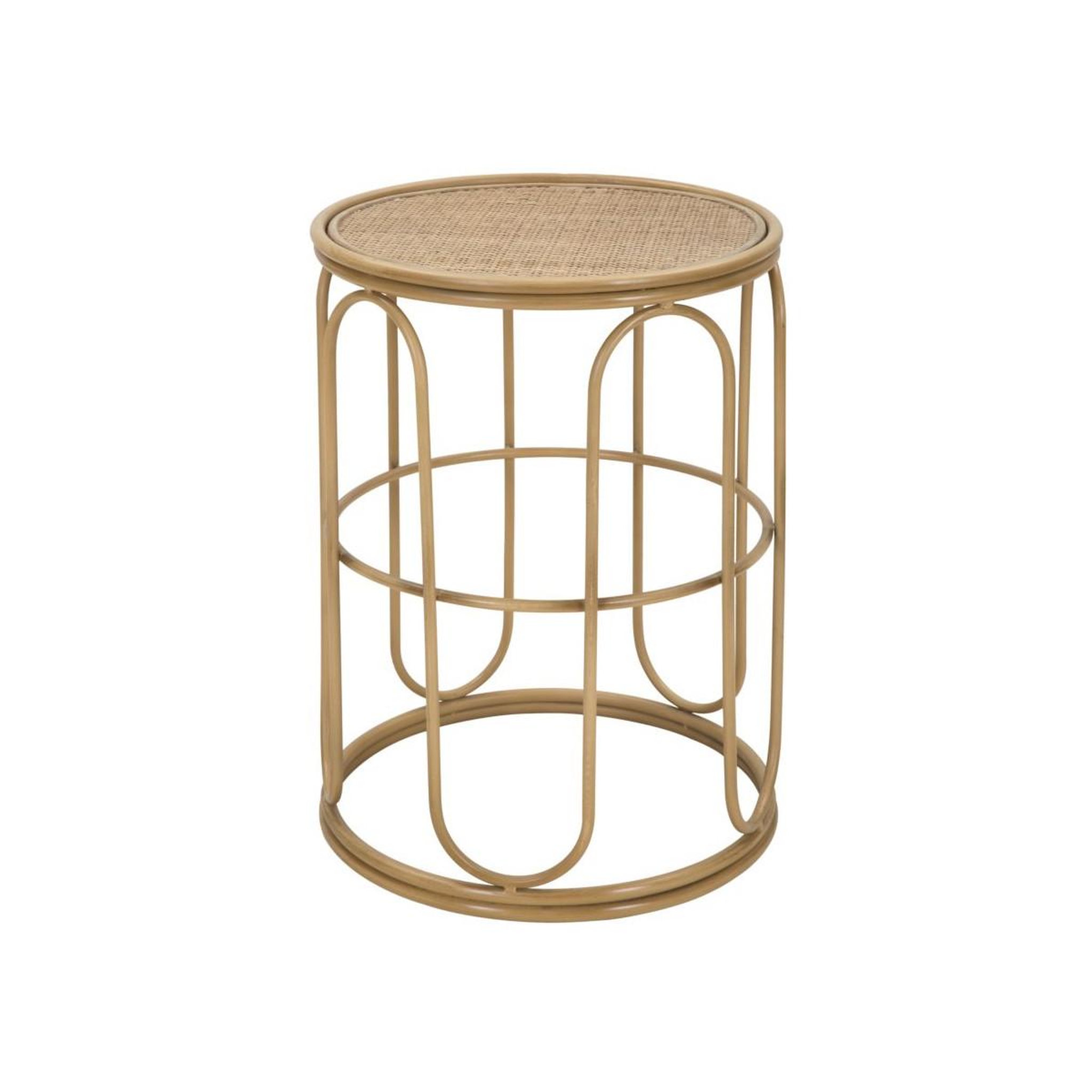 Paris Prix Table d'appoint design en rotin  samui  55cm naturel