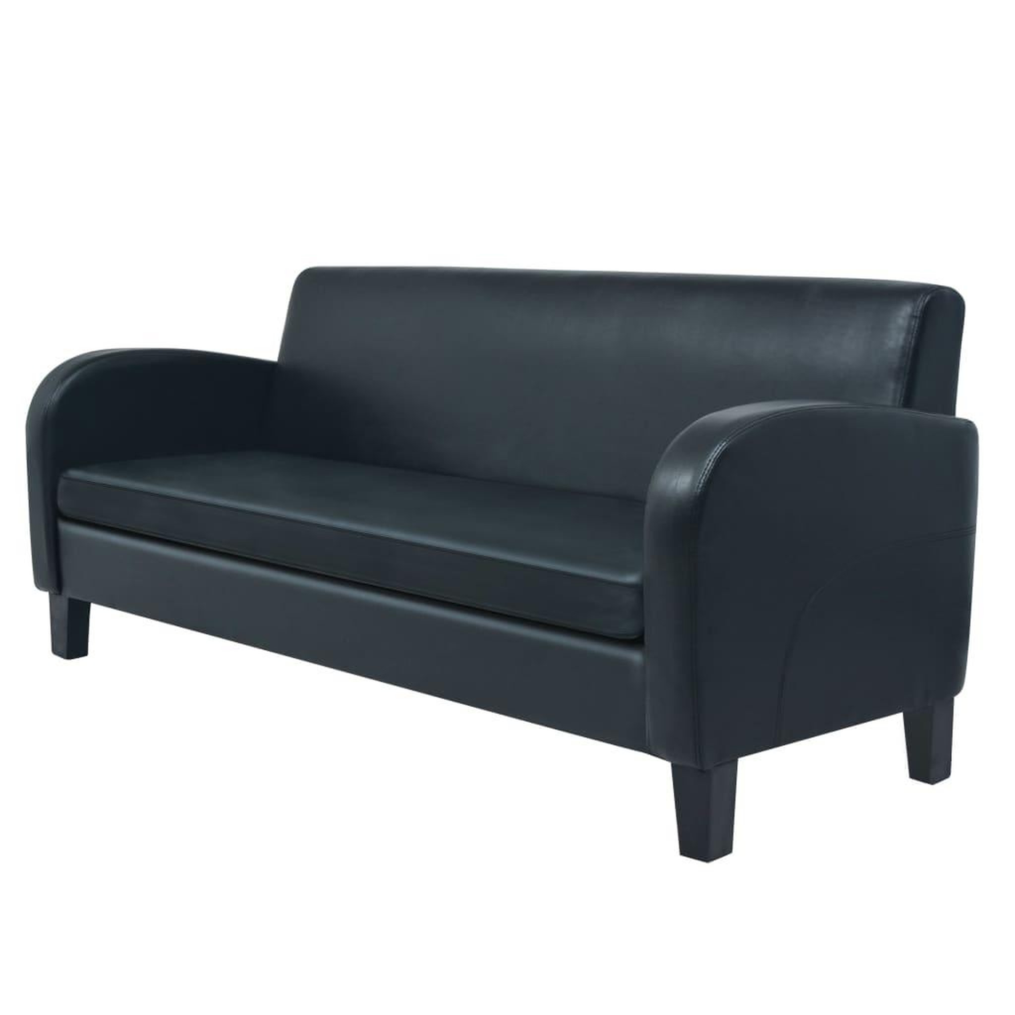 Voir la diapositive 3 : VIDAXL Ensemble de canapes 2 pcs cuir synthetique noir