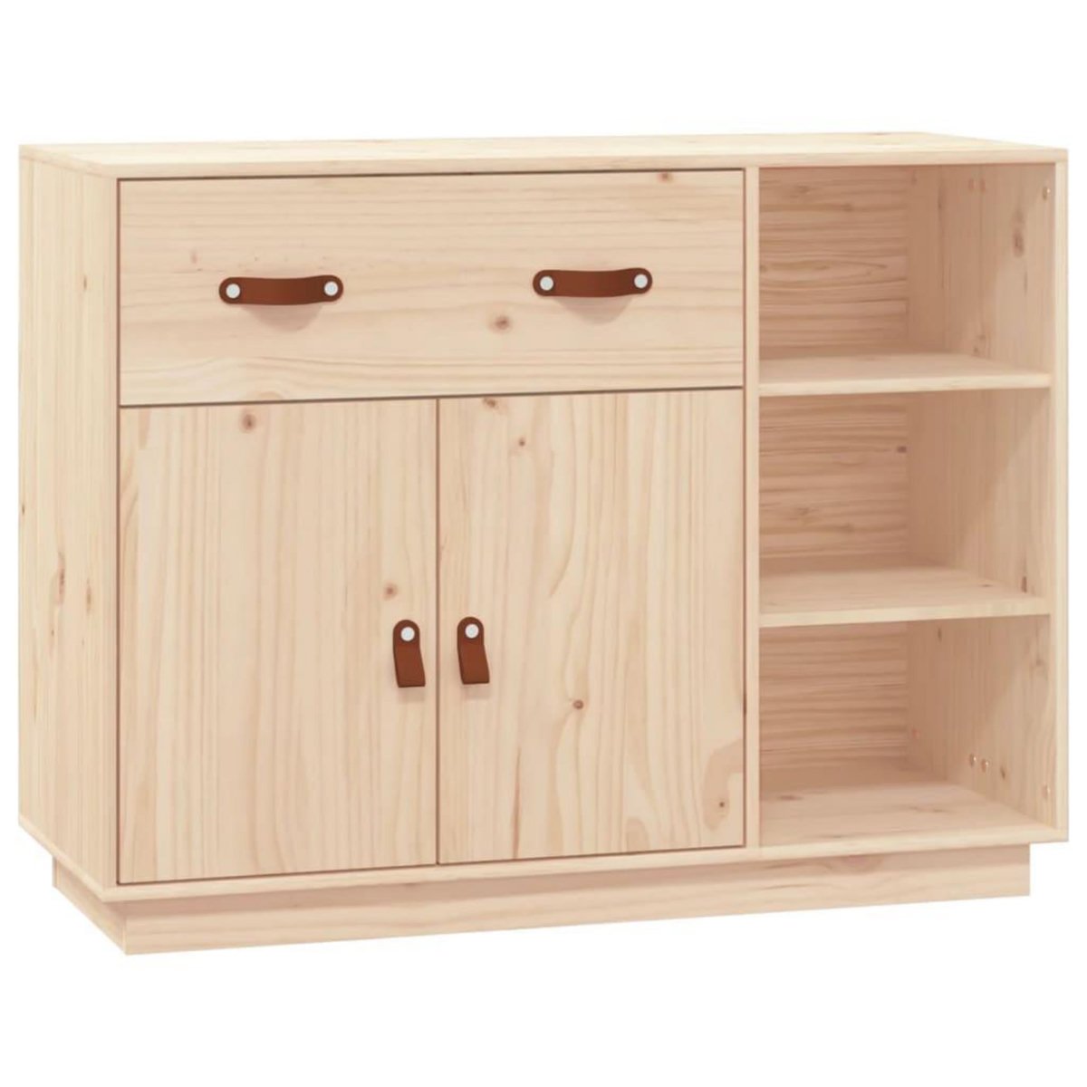 VIDAXL Buffet 98,5x40x75 cm Bois massif de pin