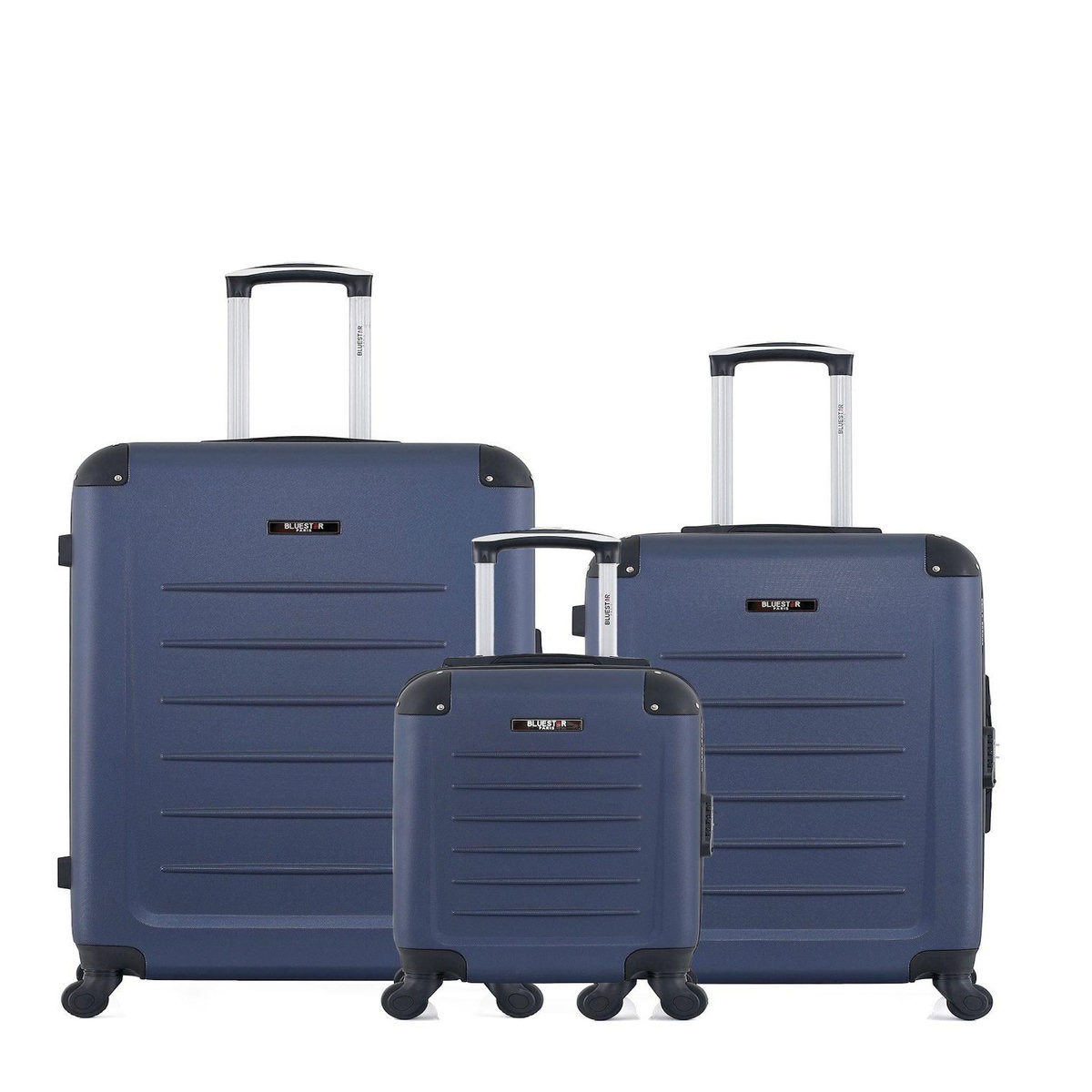 BLUESTAR BLUESTAR - LOT DE 3 - Valises grand format, weekend et cabine XXS OPERA