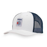 Reebok Casquette Trucker avec filet et patch Vector Cap. Coloris disponibles : Blanc