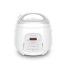Voir la diapositive 1 : KITCHENCOOK Kitchencook - Cuiseur à Riz 2.2l - Panier Vapeur Intégré - 400w - 4 Menus De Cuisson Automatique - Départ Différé - Blanc