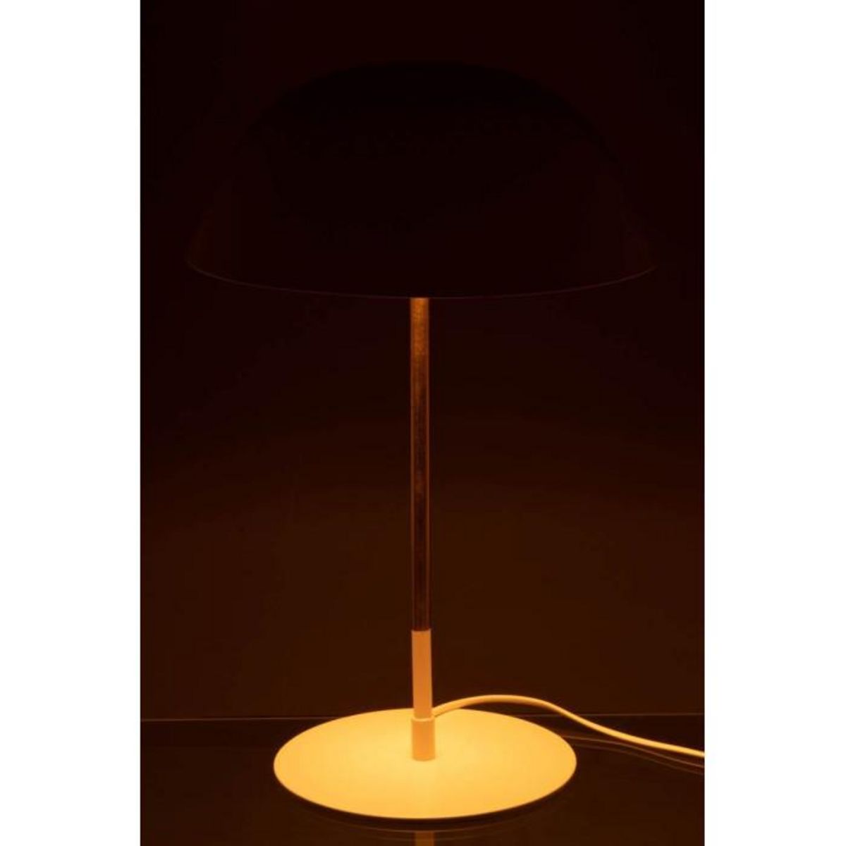 Paris Prix Lampe à Poser en Métal  Ed  51cm Blanc