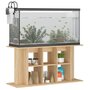 Voir la diapositive 3 : VIDAXL Support d aquarium chêne sonoma 120x40x60cm bois d ingénierie