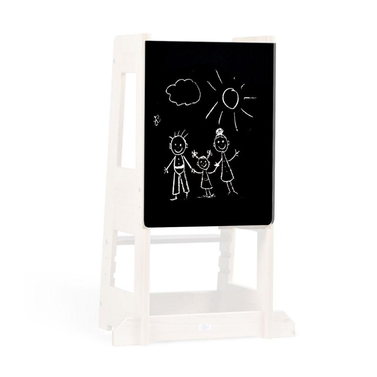 TISSI Tableau d'écriture tiSsi® noir pour Learning Tower Felix - Encouragez la créativité de votre enfant