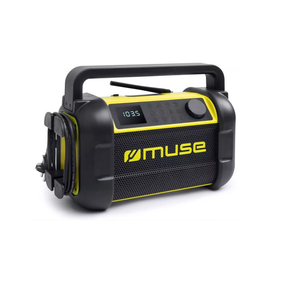 Muse Radio portable jaune/noir - M-928BTY