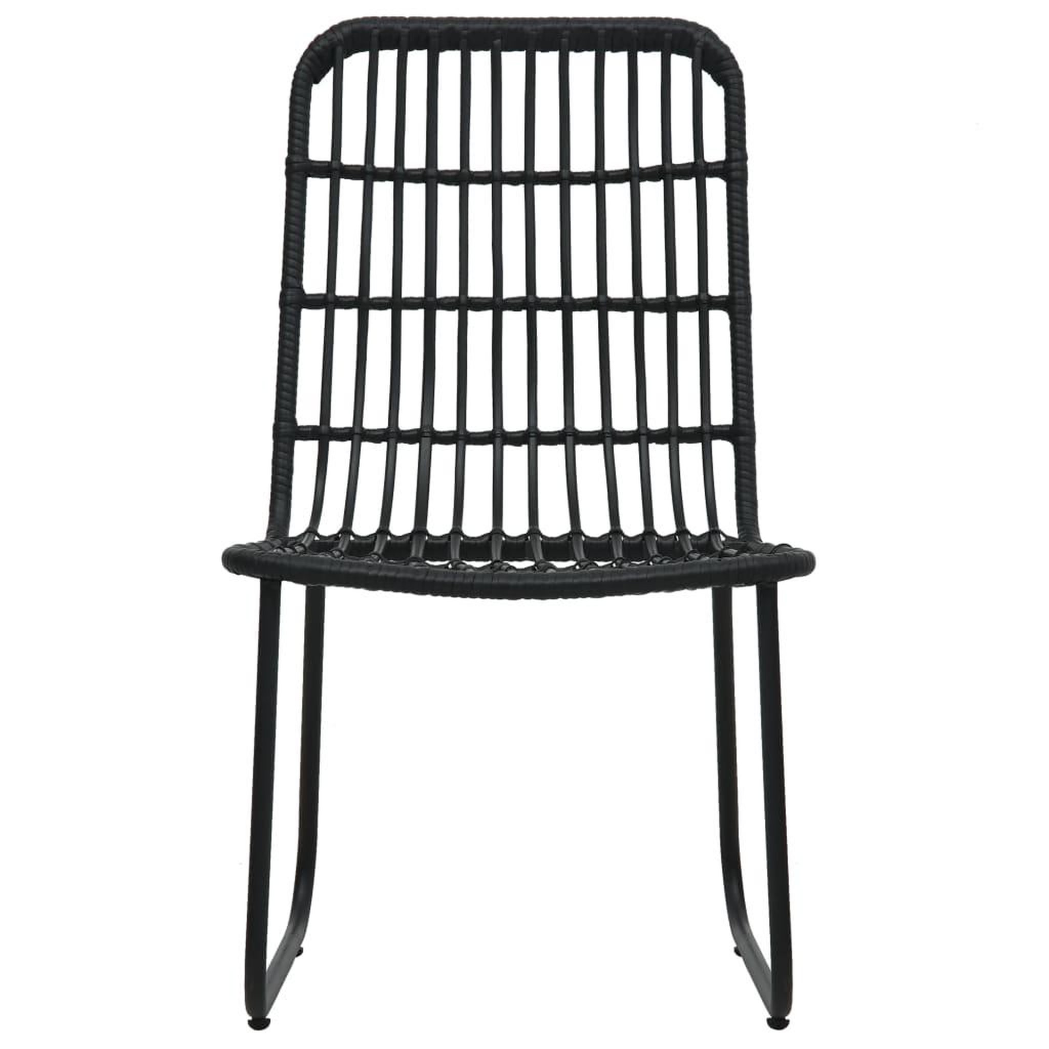 Voir la diapositive 4 : VIDAXL Ensemble a manger d'exterieur 5 pcs resine tressee et verre